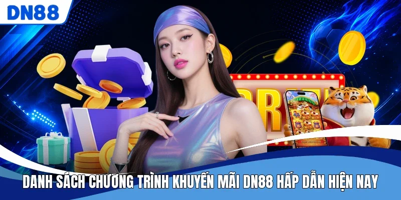 Danh sách chương trình khuyến mãi DN88 hấp dẫn hiện nay