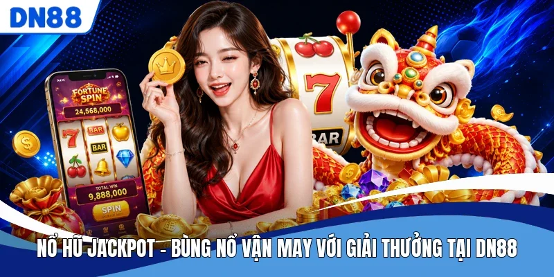 Nổ Hũ Jackpot – Bùng Nổ Vận May Với Giải Thưởng Tại DN88